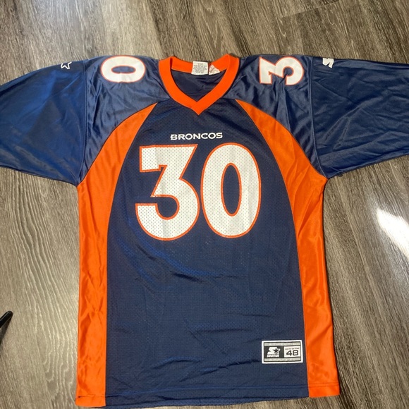 STARTER Shirts Vintage Terrel Davis Broncos Starter Jersey Poshmark